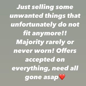 I negotiate and accept offers!